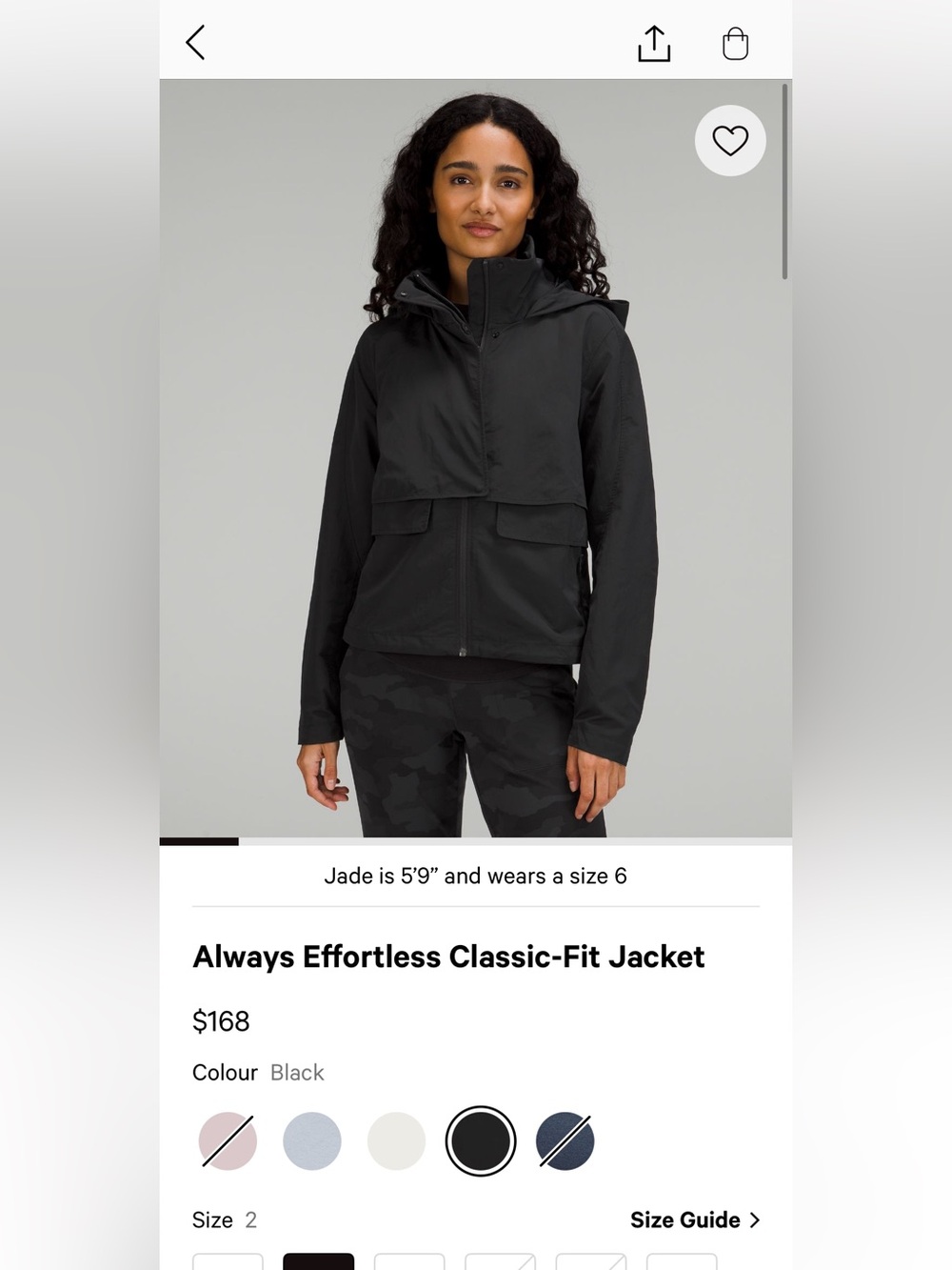 Lululemon Always Effortless Classic Fit Jacket (rust brown)